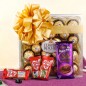 24 Ferrero Rochers 1 Silk chocolate 3 Kitkat chocolates