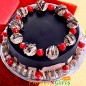 1kg eggless tempting chocolate cake