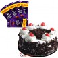 Half Kg Black Forest Cake n Chocolate Starter