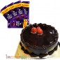 Half Kg Chocolate Cake n Chocolate Starter