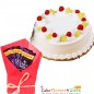 1Kg Pineapple Cake Cadbury Dairy Milk Chocolates Gifts