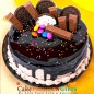 half kg choco oreo kit kat cake
