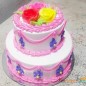 2kg 2 Tier vanilla Cake 2
