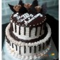 3kg 2 tier choco vanilla cake 2