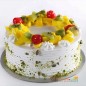half kg eggless pista fruit cake
