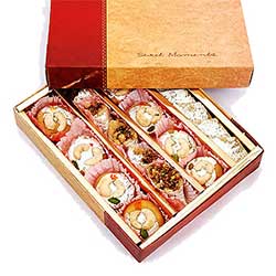 send gift box of 1000 gms Assorted Kaju Sweets delivery