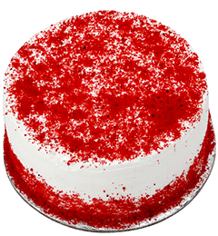 Half Kg Red velvet Cake