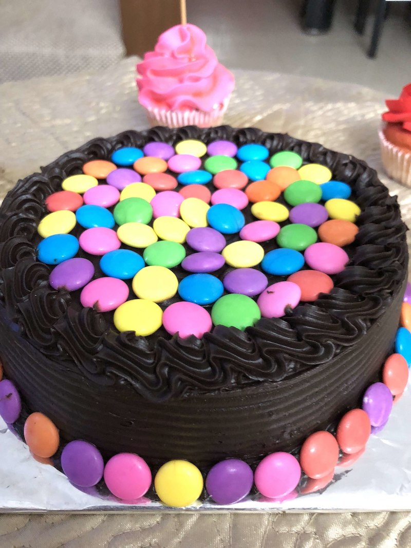  500gms Chocolate Gems Cake