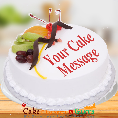 1kg Fruit Fresh Cream Cake