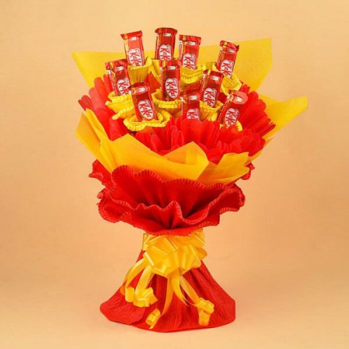 send KitKat Chocolate Bouquet delivery