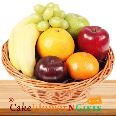 send 2kg seasonal mixed fruit basket delivery