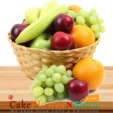 send 3Kg Fresh Fruits Gift Basket delivery