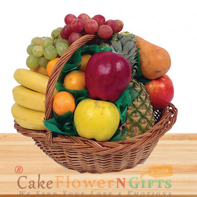 send 8 kg fresh fruit basket delivery