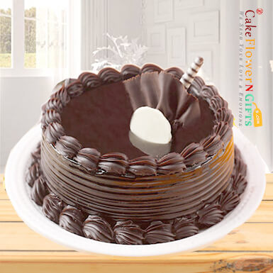 1kg eggless chocolate truffle cake