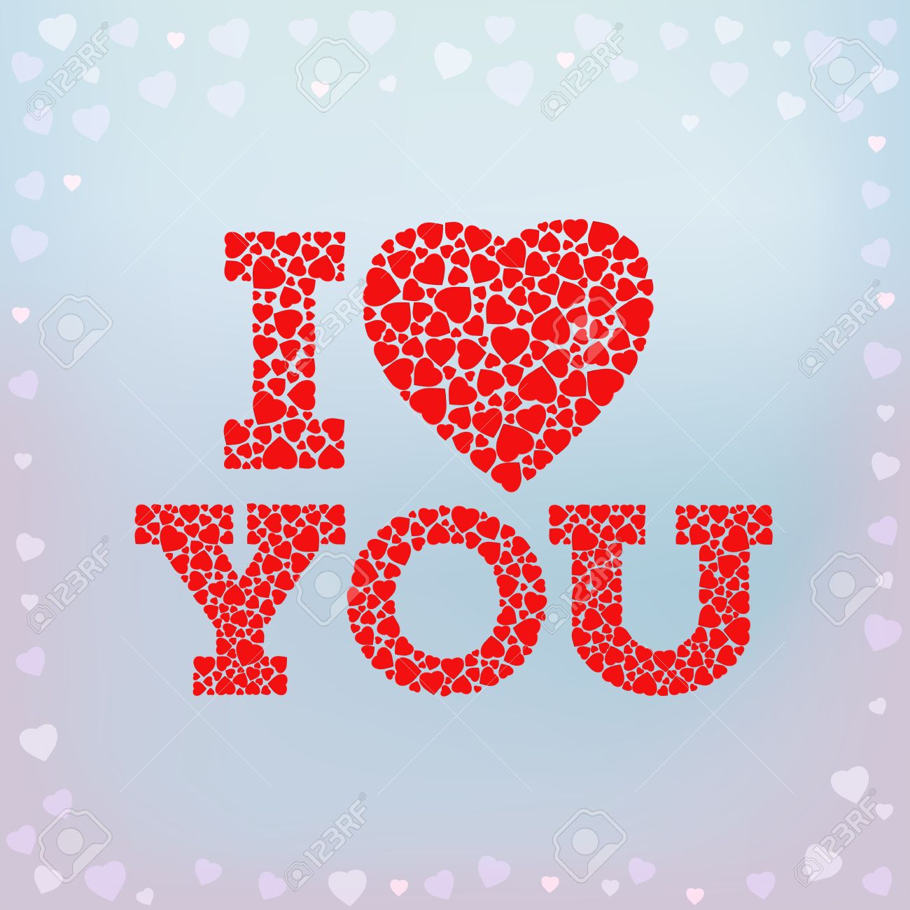 send I Love U Greeting Card delivery