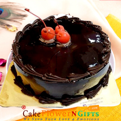 send half kg chocolate truffle cake delivery