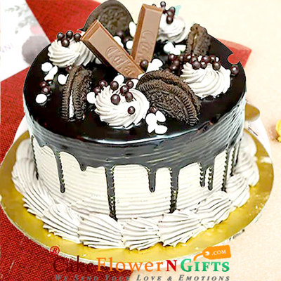 1kg eggless choco oreo cake
