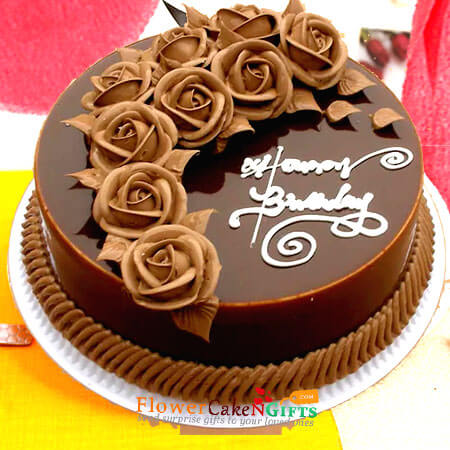 half kg eggless fantastic chocolate cake