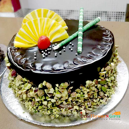 send half kg pasta chocolate cake delivery