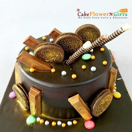 send kitkat oreo chocolate truffle cake 22922 delivery
