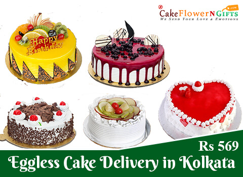 Birthday Eggless Cake at home