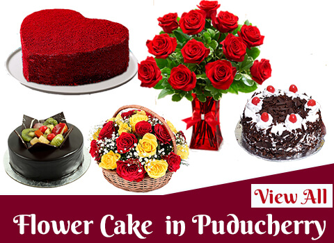 best online cake and flower delivery in pondicherry