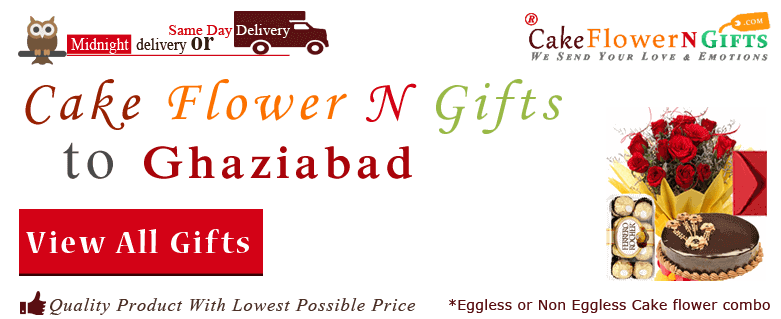 online Flower Cake order in Ghaziabad