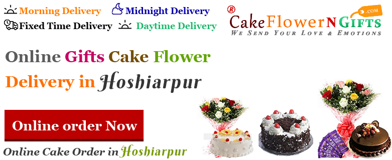 online Flower Cake order in Hoshiarpur City