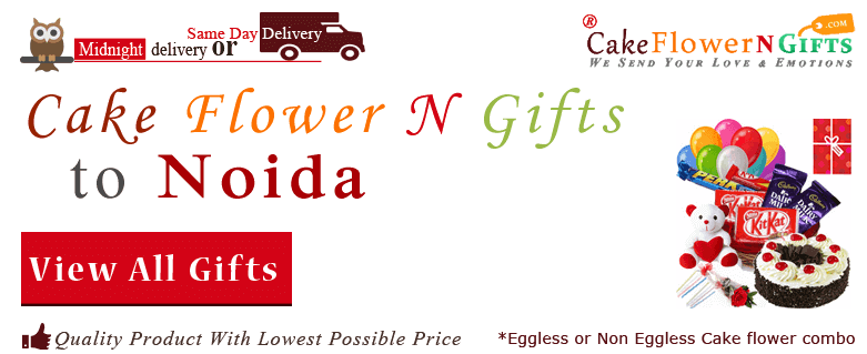 online Flower Cake order in Noida