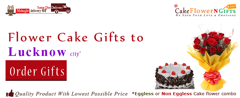online Flower Cake order in Lucknow