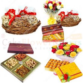 haldiram dry fruit gift boxes hampers online delivery in Gandhinagar