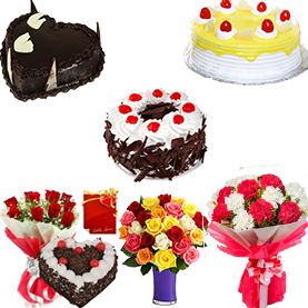 Veg Eggless Cake and Flower Delivery Online Jamshedpur