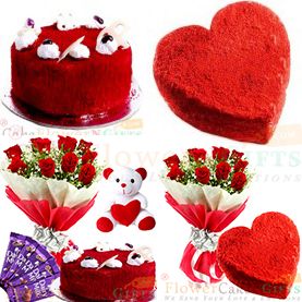 fresh red velvet cake