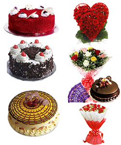 Low order Flower and Cake home delivery services to  