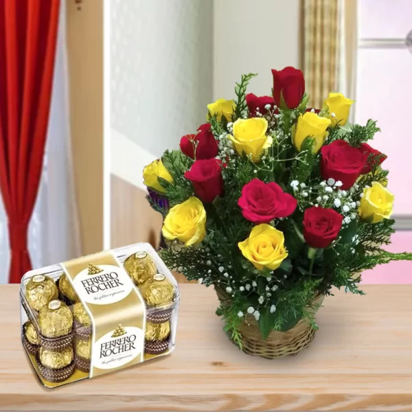 midnight birthday Colourful-Rose_sn-ferrero home delivery