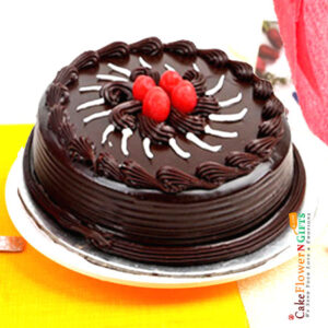 Artistic Chocolate Cake