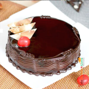 Divine Truffle Chocolate Cake